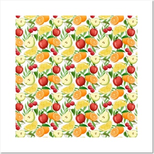 Fruit Pattern Posters and Art